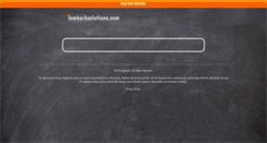 Desktop Screenshot of lembarksolutions.com